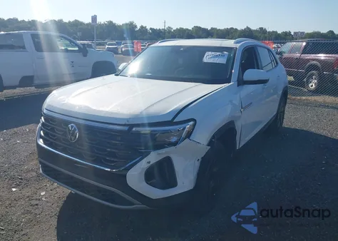 2025 Volkswagen Atlas Cross Sport 2.0T Se W/Technology from USA, damaged, VIN 1V2KE2CA9SC226144